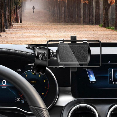 Podpora telefónu v aute – Otáčanie na 1200° a bezpečné uchytenie