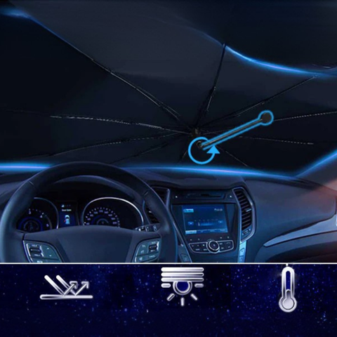 Sunshade for Windshield – UV and Heat Protection