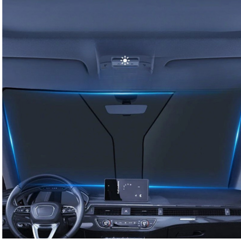 Pare-Soleil Rétractable Pour Voiture – Installation Facile Et Efficace