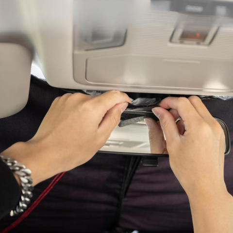 Vouwbare Zonnescherm Voor Voorruit — Vermindering Van Warmte En Gemakkelijke Installatie