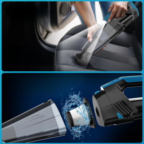 Výkonný vysavač – Účinné čištění i ve stínu