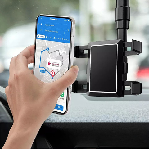 Car Phone Support – Mounting on Rearview Mirror