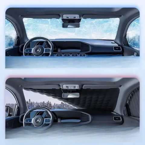 Protege Parabrisas Auto – Antihielo En Invierno, Anticalor En Verano