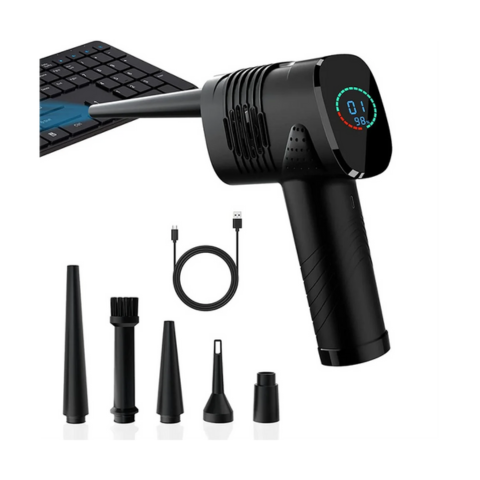 Trådløs 2-i-1 Bilstøvsuger – Allsidig og Rask Rengjøring