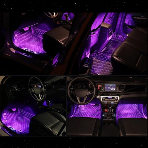 LED Ambiente Lampa pre Auto – Štýlový Interiérový Dizajn