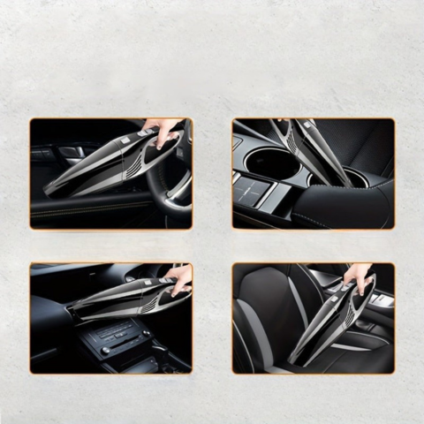 Aspirapolvere Portatile per Auto – Potenza e Pulizia Ottimale