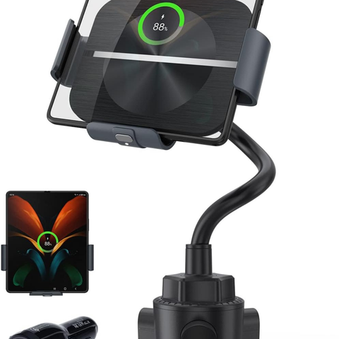 Car Phone Support – Integrated Mounting and Wireless Charging