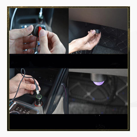 LED Ambiente Lampa pre Auto – Štýlový Interiérový Dizajn