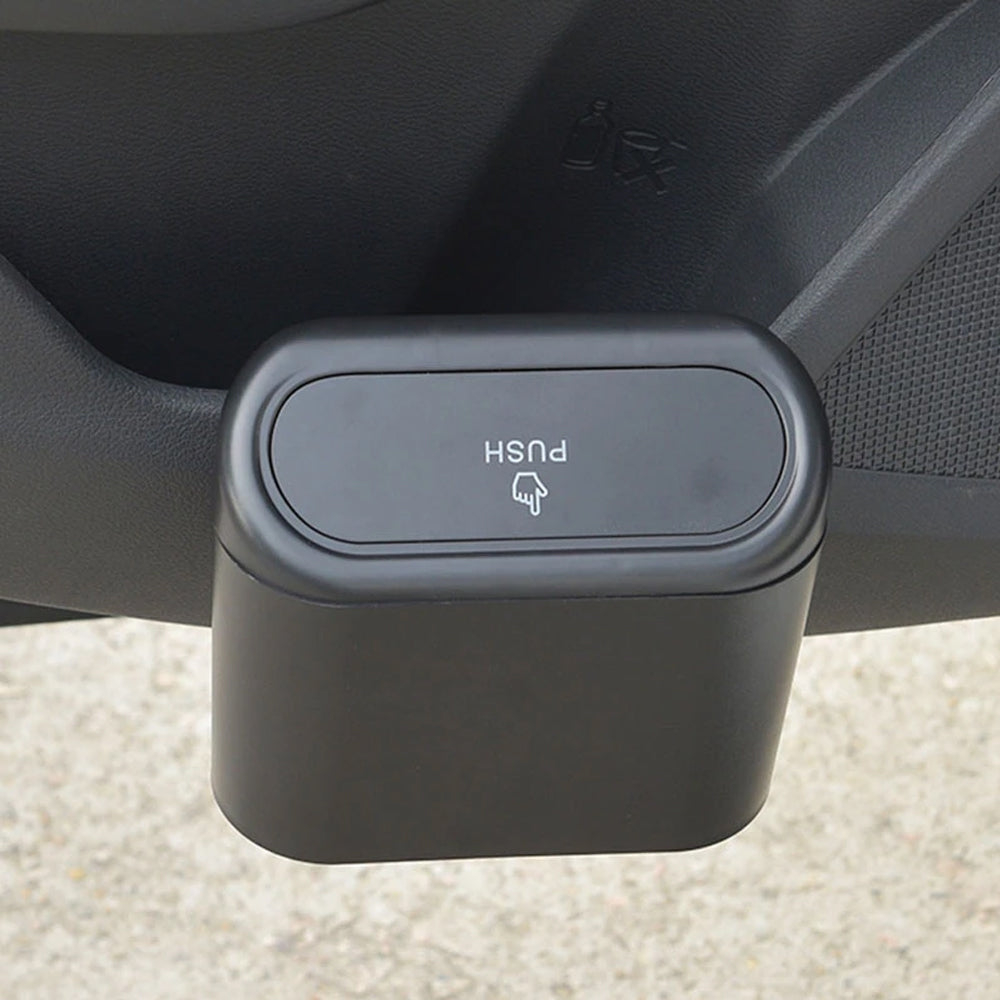 Car Trash Can With Lid