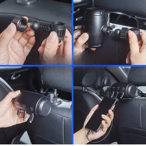 マルチポート車載充電器 — あらゆるデバイスに最適