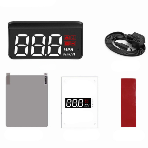Digitale Tachymeter Voor Auto - Moderne Digitale Weergave