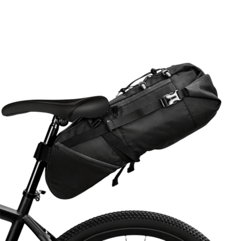 Fiets Zadeltas Grote Capaciteit — Waterdicht & Reflecterend