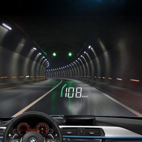 Hoogte Head-Up Display Voor Auto — Veiliger En Comfortabeler Rijden