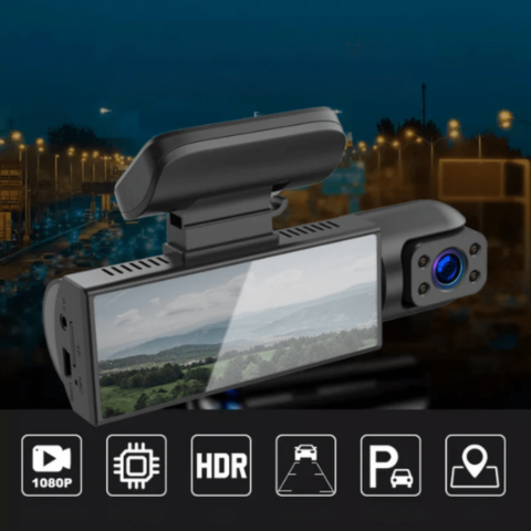 Dashcam HD Intelligente – Parking Sécurisé Et Conduite Protégée