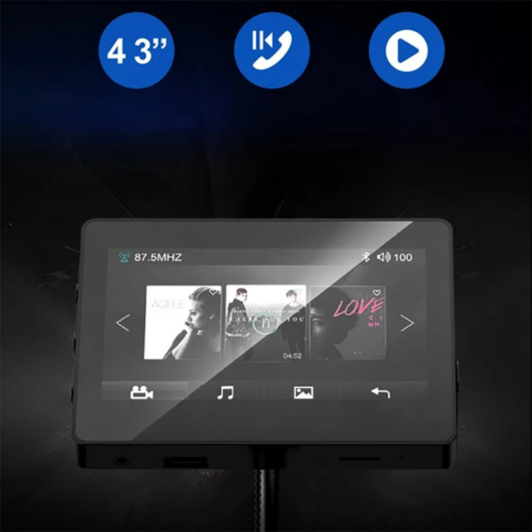 MP5-soitin autoon — Kompakti ja monipuolinen