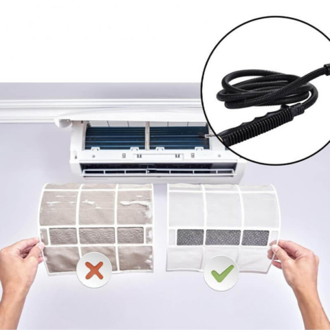 Damprenser Højtryk 2500W — Kraftfuld & Økologisk