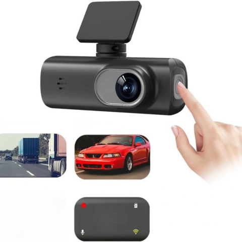Dashcam Double Objectif – Surveillance Totale Et Connexion WiFi