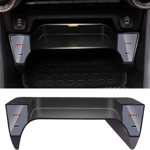 Hub USB do samochodu — Szybkie ładowanie i dyskretna instalacja