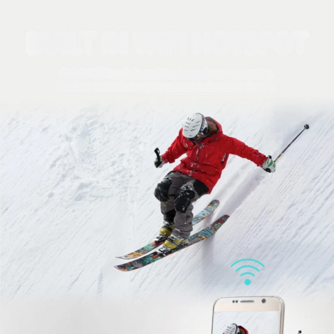 Mini Cameră Cască – Polivalentă și Compactă