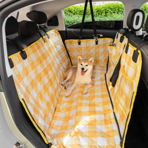 Housse De Protection Arrière Voiture — Idéale Pour Transporter Les Chiens