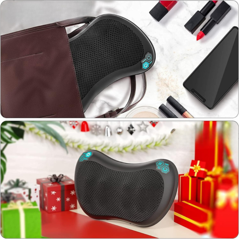 Hřejivý masážní polštář — Úplná relaxace kdekoli jste