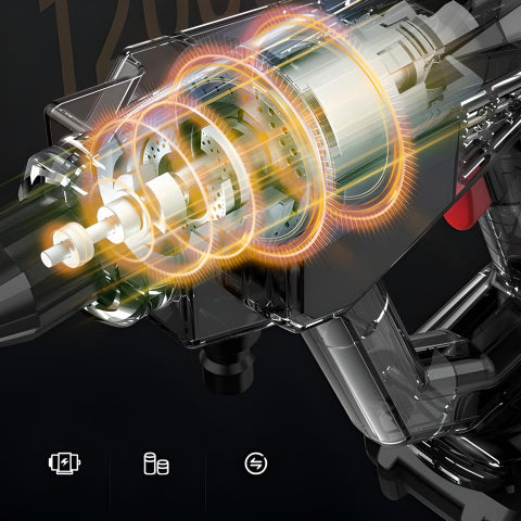 مسدس غسيل بدون سلك - مثالي لتنظيف السيارات عالية الضغط