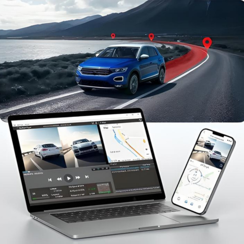 Front and Rear Dashcam – Complete Protection Day and Night