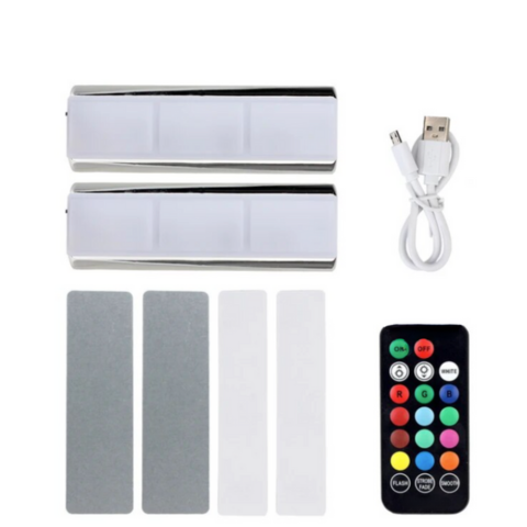 Wielokolorowe oświetlenie LED do wnętrza samochodu – Zdalne sterowanie