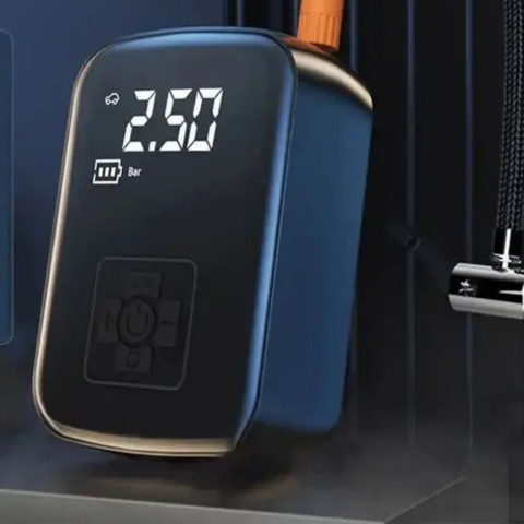 Bärbar Luftkompressor — Snabb och Praktisk Uppblåsning Överallt