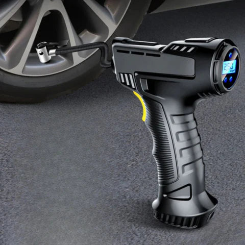 Tragbarer Luftkompressor für Autos — Schnelles und einfaches Aufpumpen