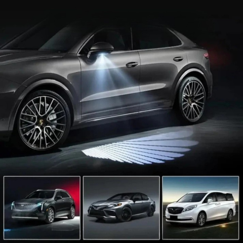 Podświetlenie drzwi samochodu Angel Wings - efekt wizualny i unikalny styl