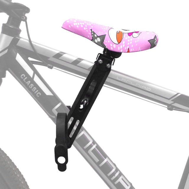 Front Child Seat For Bicycles With Support