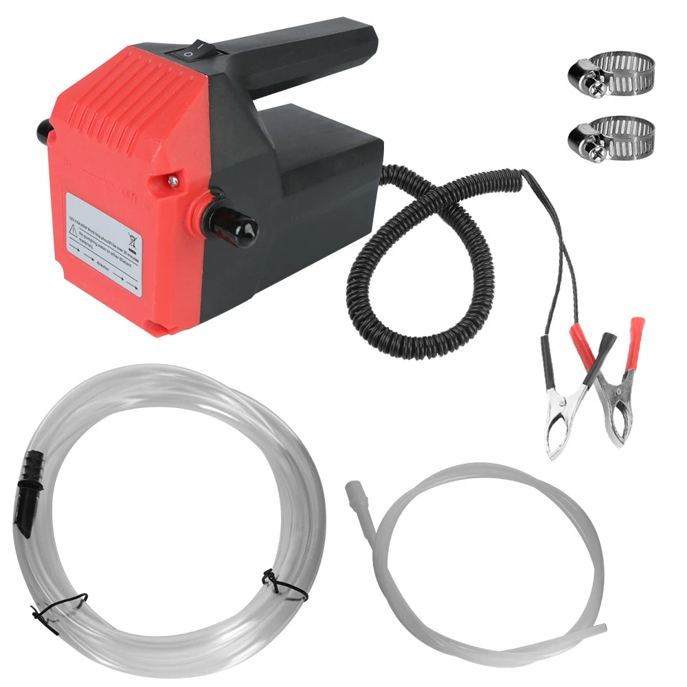 Elektrisk oljeutvinningspumpe — Kompatibel med 12V/24V for enkel tømming