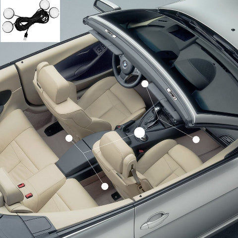 LED Ambiente Lampa pre Auto – Štýlový Interiérový Dizajn