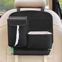 Organizador De Asiento Trasero De Coche — Ideal Para Viajes Y Cotidiano 