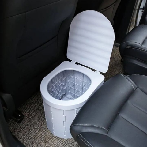 旅行用折りたたみトイレ — コンパクトで持ち運びが簡単 