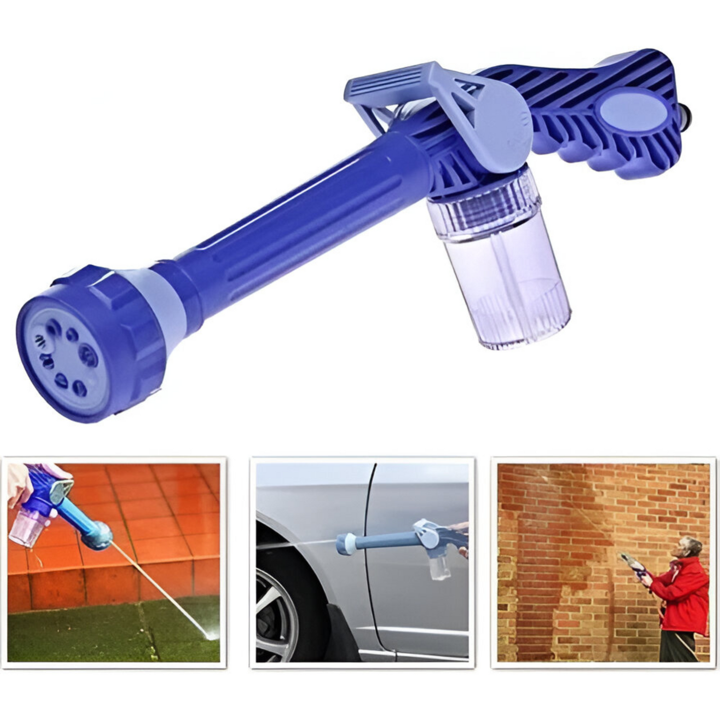 Hochdruck-Waschpistole Für Auto Und Garten - Optimale Leistung & Einfache Bedienung