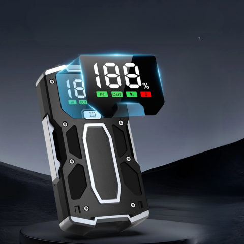 Batteribooster 3000A – Umiddelbar start og mobilopplading 