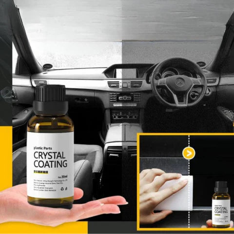 Pintakäsittelyaine autoille – Himmennetyille muoveille 