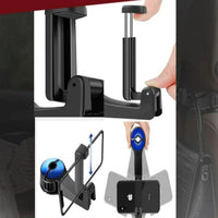 Support Téléphone Et Sac Pour Appuie-Tête – 2-En-1 Pratique