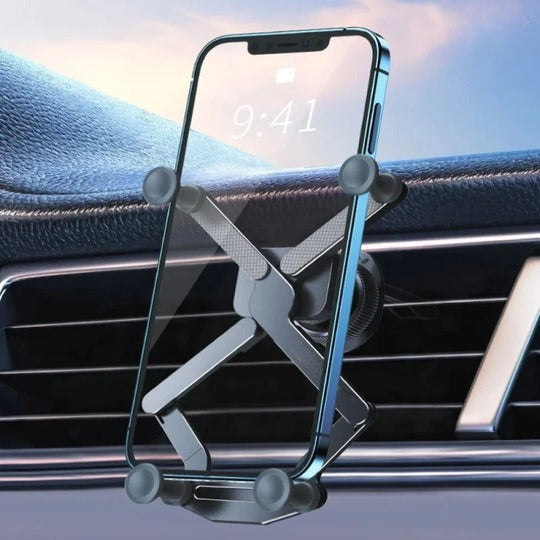 Támogatás Autós Telefon Állvány - 360°-os Forgatás & Automatikus Zár 