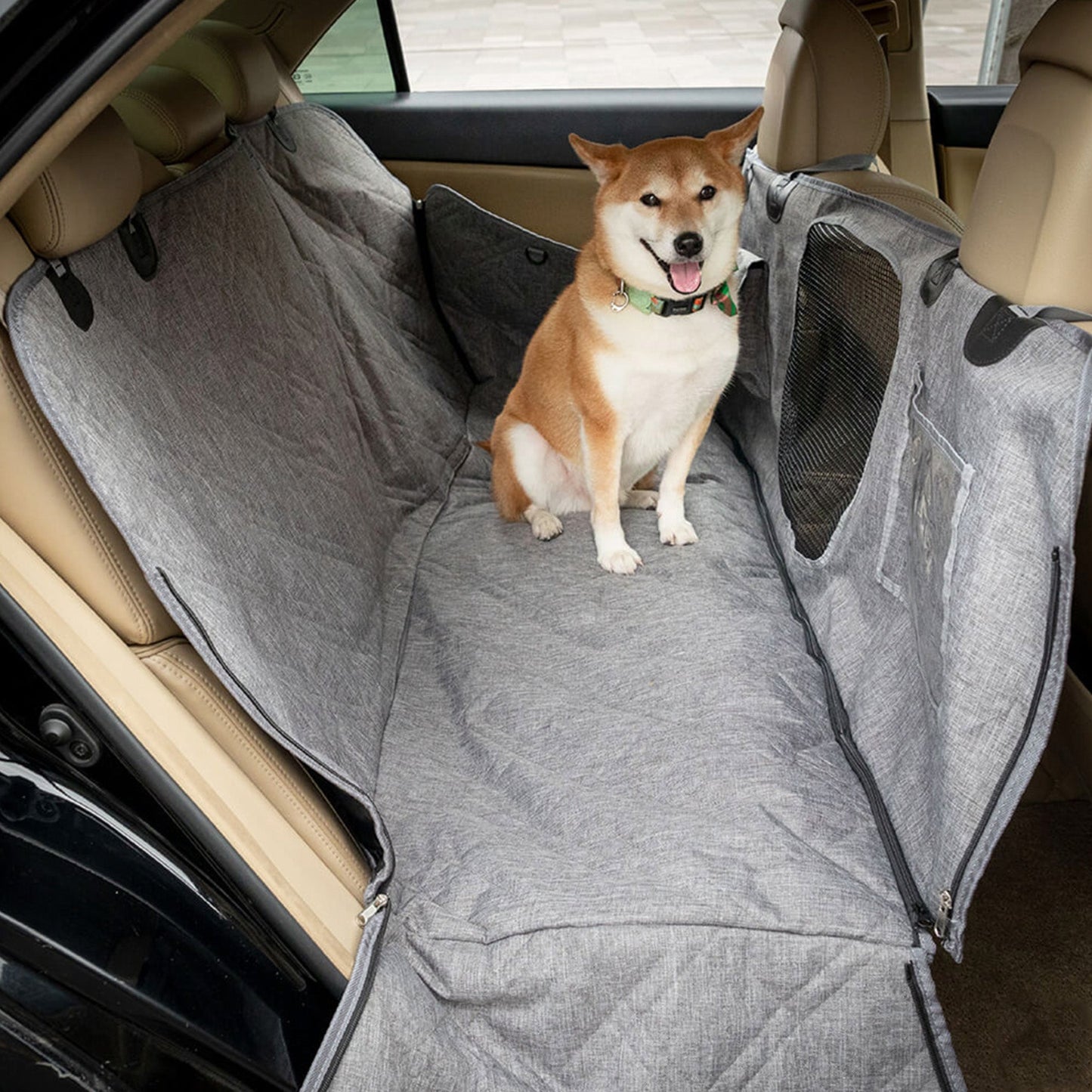 Copertura per seggiolino auto per cani impermeabile e resistente ai graffi 