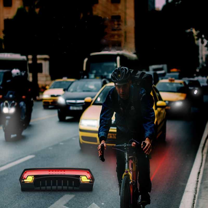 Feu Arrière Vélo — Éclairage LED Puissant Et Compact