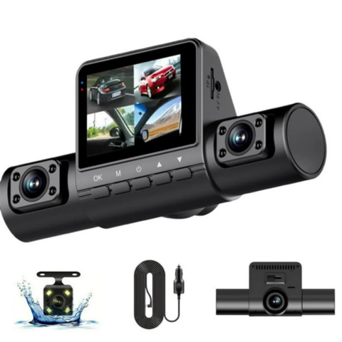 Cámara de Seguridad Auto Multi-Vistas – Protección HD Total 