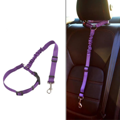 Cintura di Sicurezza Regolabile per Cani – Speciale Auto 