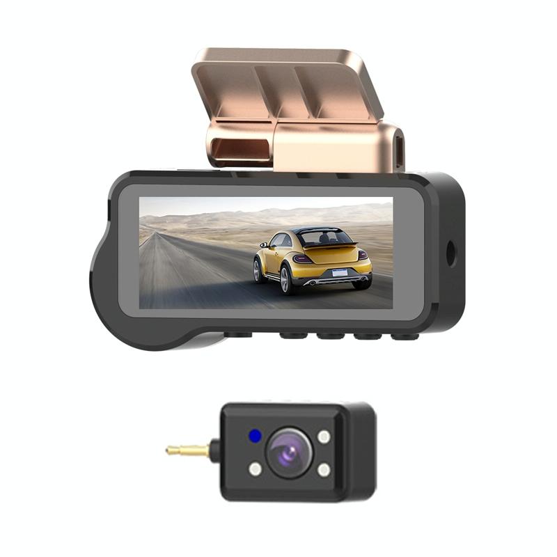 HD 1080p Dashboardkamera med nattsyn och WiFi — Komplett säkerhet och övervakning 