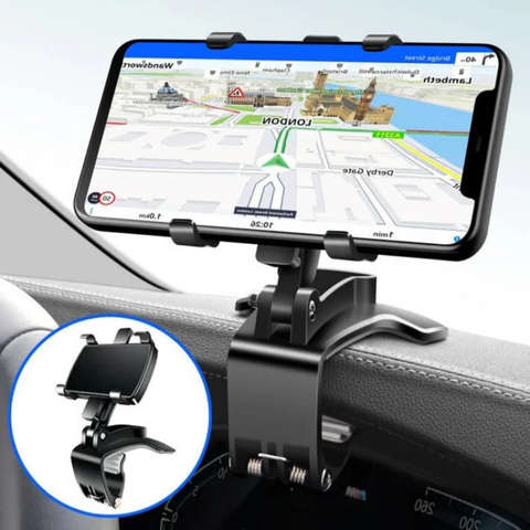 Multifunctional Car Phone Support – Compact Design and Quick Installation 