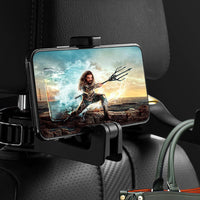 Support Téléphone Et Sac Pour Appuie-Tête – 2-En-1 Pratique