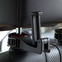 Support Téléphone Et Sac Pour Appuie-Tête – 2-En-1 Pratique