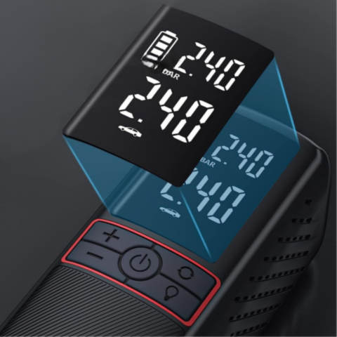 160 PSI-os hordozható légkompresszor — kompakt és könnyen szállítható 